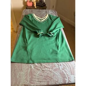 OFFLINE by Aerie Green Dress Womens L Athletic Casual Built In Shorts Activewear